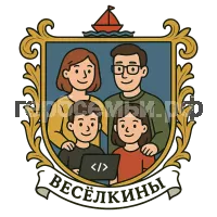 Герб семьи Весёлкины