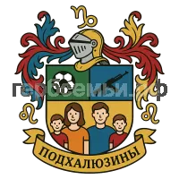 Герб семьи Подхалюзины
