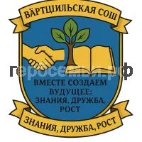 Герб семьи Вяртсильская СОШ
