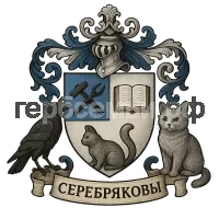 Герб семьи Серебряковы
