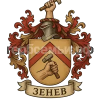 Герб семьи Зенев