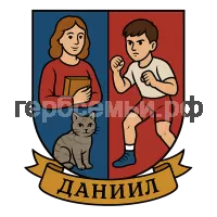 Герб семьи Даниил