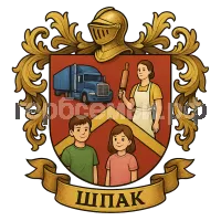 Герб семьи Шпак