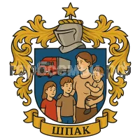 Герб семьи Шпак