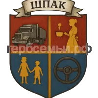 Герб семьи Шпак