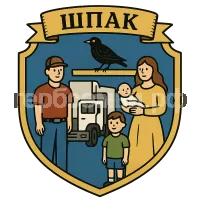 Герб семьи Шпак