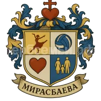 Герб семьи Мирасбаева