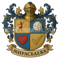 Герб семьи Мирасбаева