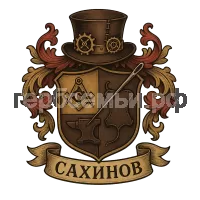 Герб семьи Сахинов