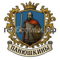 Герб семьи Панюшкины