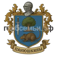 Герб семьи Панюшкины