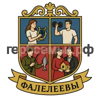 Герб семьи Фалелеевы