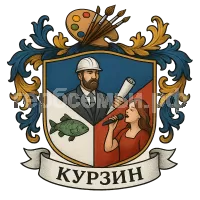 Герб семьи Курзин