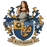 Герб семьи Курзины
