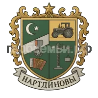 Герб семьи Нартдиновы