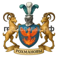 Герб семьи Рохмановы