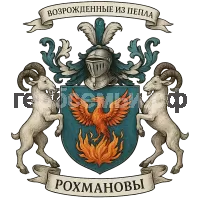 Герб семьи Рохмановы