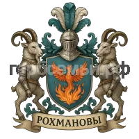 Герб семьи Рохмановы