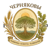 Герб семьи Гармония, Знание, Процветание!