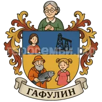 Герб семьи Гафулин