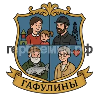 Герб семьи Гафулин
