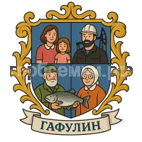 Герб семьи Гафулин