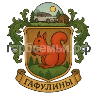 Герб семьи Гафулины