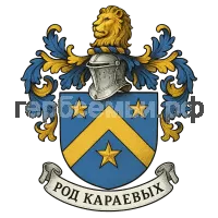 Герб семьи Род Караевых