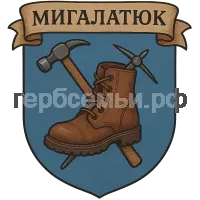 Герб семьи Мигалатюк
