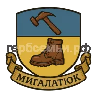 Герб семьи Мигалатюк