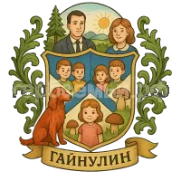 Герб семьи Гайнулин