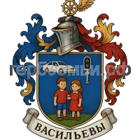 Герб семьи Васильевы
