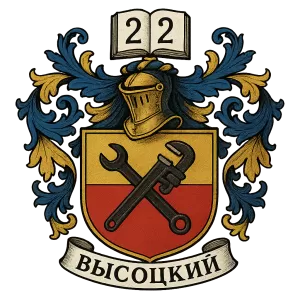 Герб семьи Высоцкий