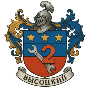 Герб семьи Высоцкий
