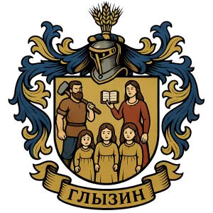 Герб семьи Глызин
