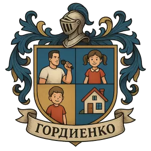 Гербы семьи Гордиенко