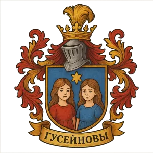 Гербы семьи Гусейнов