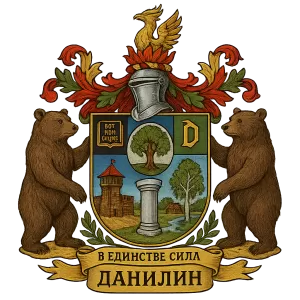 Гербы семьи Данилин