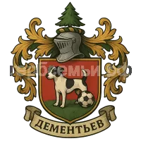 Герб семьи Дементьев
