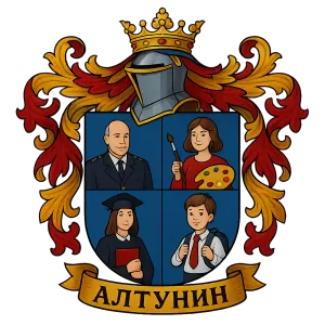 Гербы семьи Алтунин