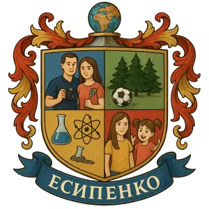 Герб семьи Есипенко