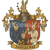 Герб семьи Зайцев