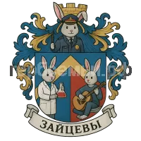 Герб семьи Зайцев