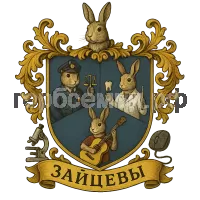 Герб семьи Зайцев