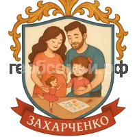 Герб семьи Захарченко