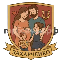 Герб семьи Захарченко