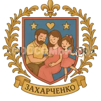 Герб семьи Захарченко