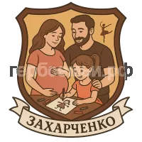 Герб семьи Захарченко