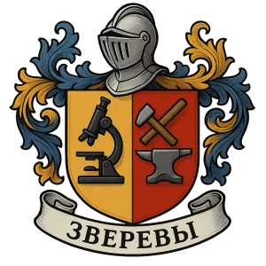 Герб семьи Зверев