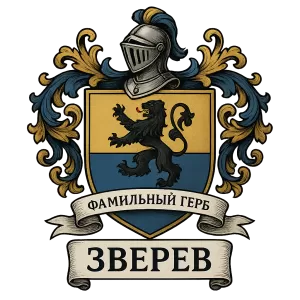 Герб семьи Зверев